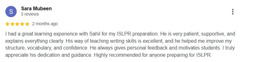 Sara Mubeen — Google review