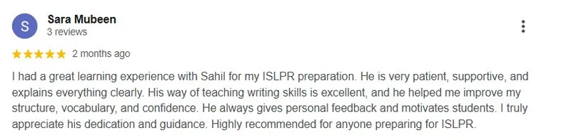 Sara Mubeen — Google review