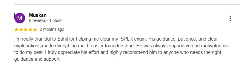 Muskan — Google review