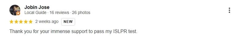 Jobin Jose — Google review