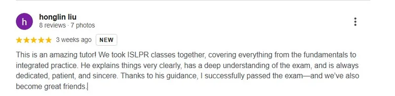 Honglin Liu — Google review
