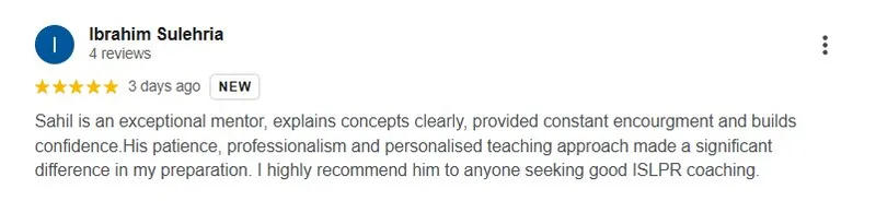 Ibrahim Sulehria — Google review