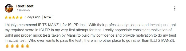 Reet Reet — Google review