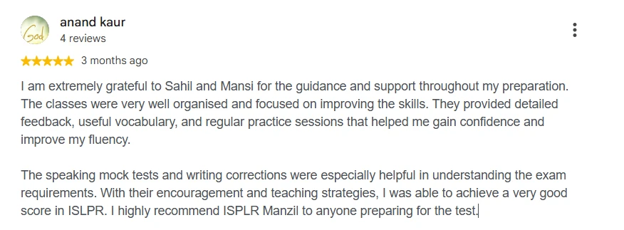 Anand Kaur — Google review